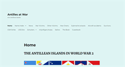Desktop Screenshot of antillesatwar.com